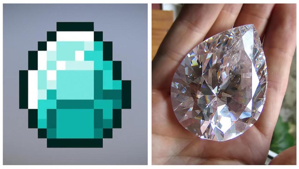 然而从《我的世界》游戏的角度,mc里面的钻石产量是惊人的!