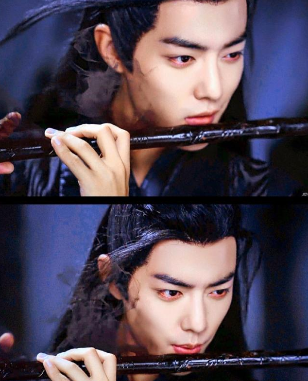 《陈情令》肖战吹笛子名场面大盘点,霸气十足,真是盛世美颜!