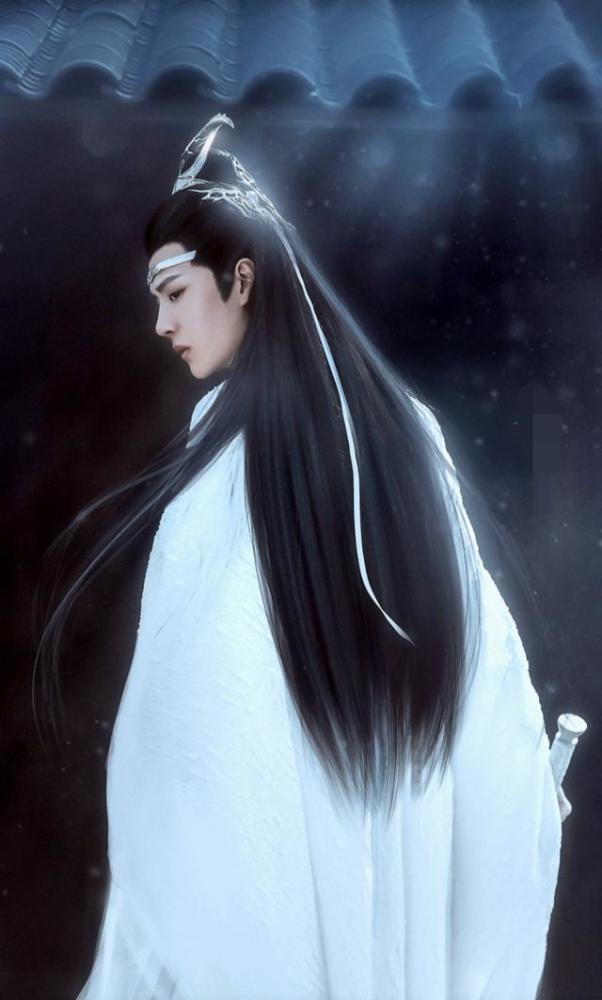 王一博在剧中饰演的蓝湛是姑苏蓝家二公子,寡言少语,严于律己,逢乱必