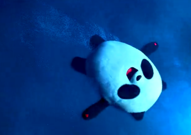 北京冬奥会吉祥物冰墩墩来啦,活泼,可爱,契合熊猫的整体形象