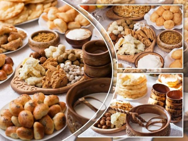 哈萨克族牧民常做的奶制品,其原料不单单来源于牛奶,而是四畜之乳