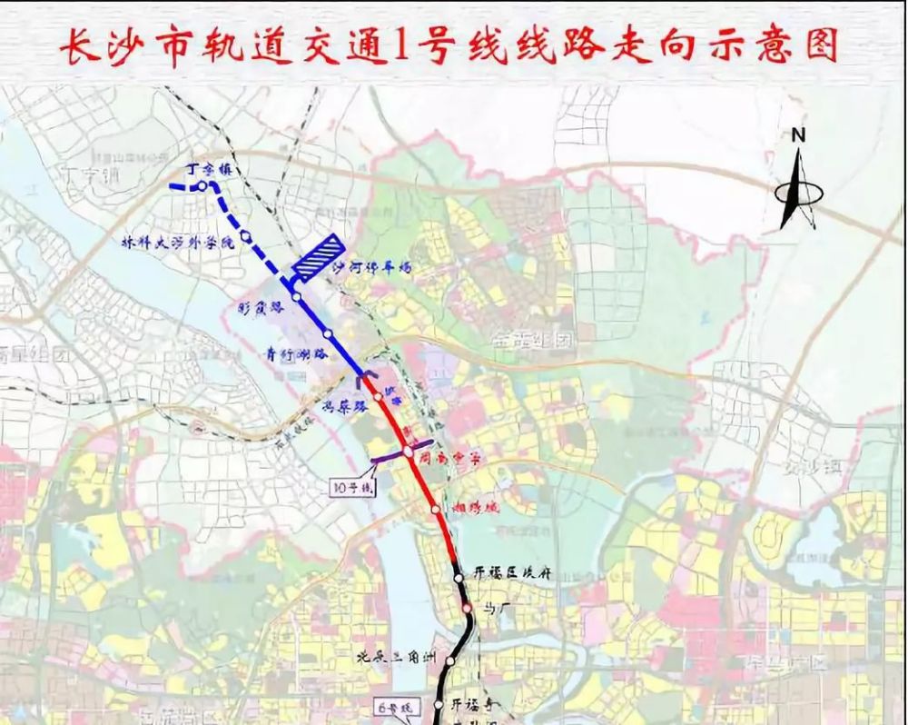 长沙地铁1号线北延线即将开工!沿线楼盘大盘点,最低6字头起