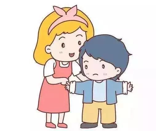 两个小孩一个捂着眼睛疯狂猜成语_看图猜成语