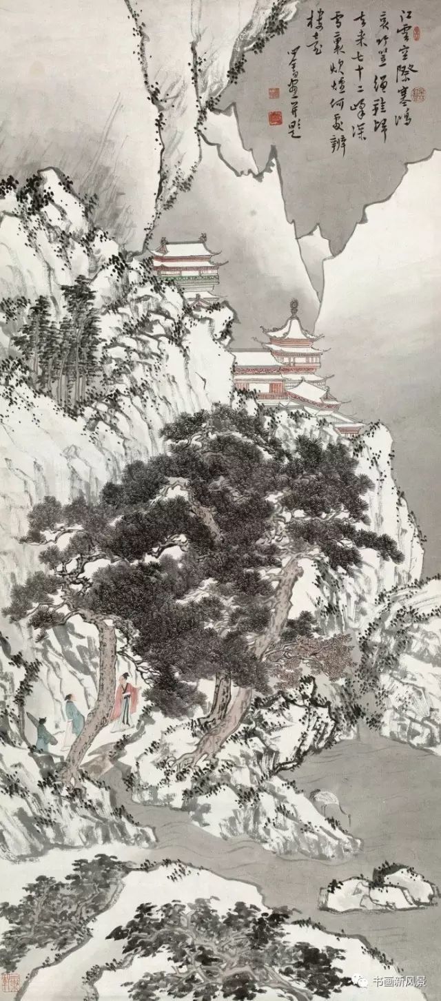溥儒雪景山水35幅,太美了!