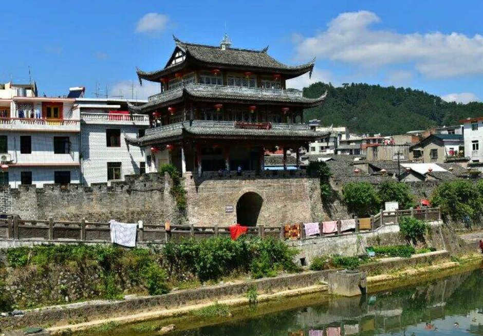 世界之最长汀古城唐代福建著名的五大州之一