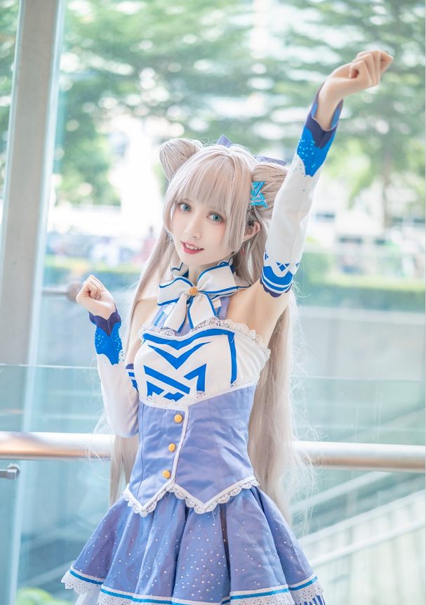 cosplay:超元气少女偶像——猫系少女默默酱