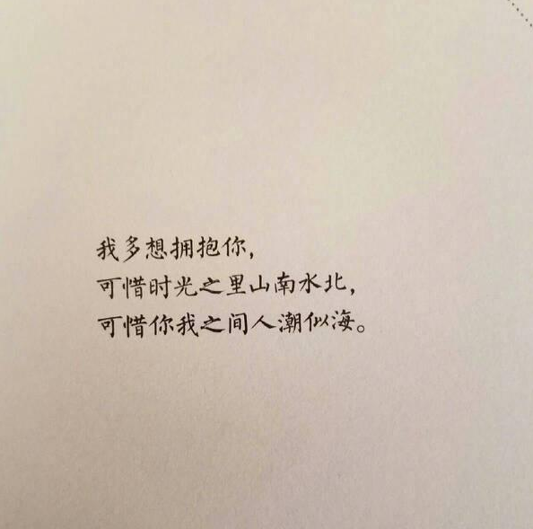 纯色带字背景图片:我总不能耗尽一生,换你一句有可能吧