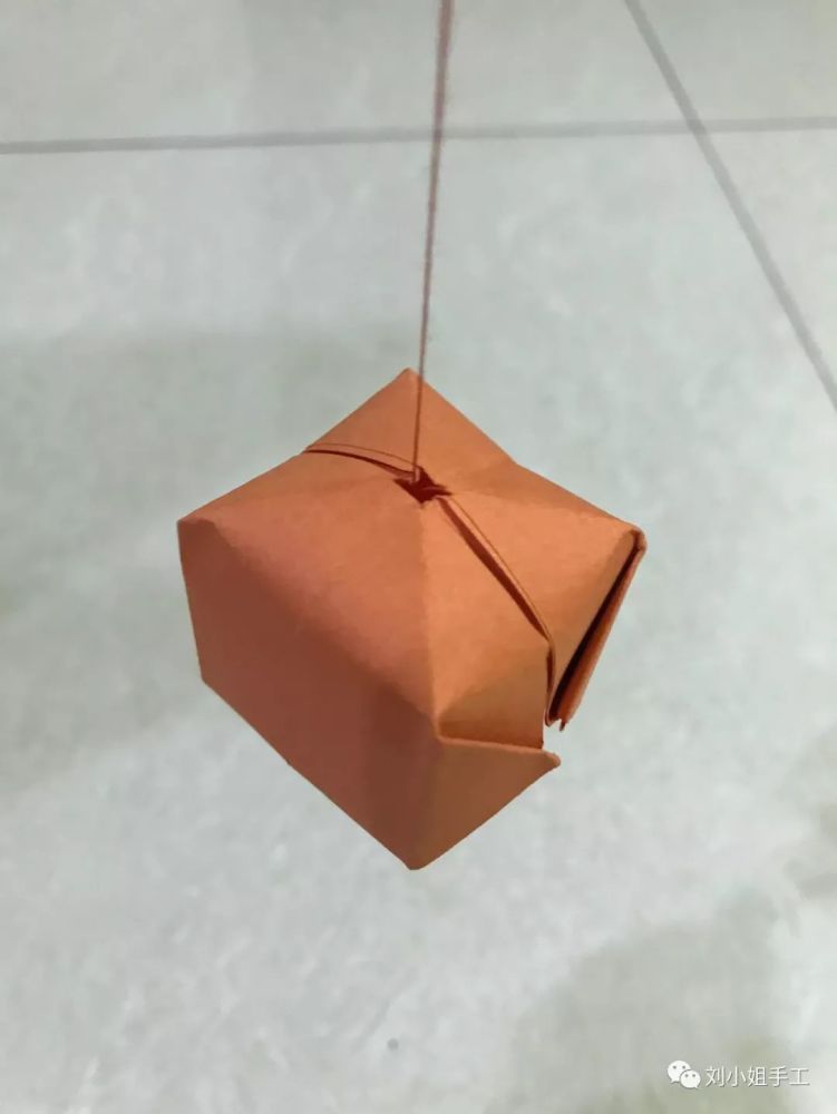简单易做手工折纸灯笼教程