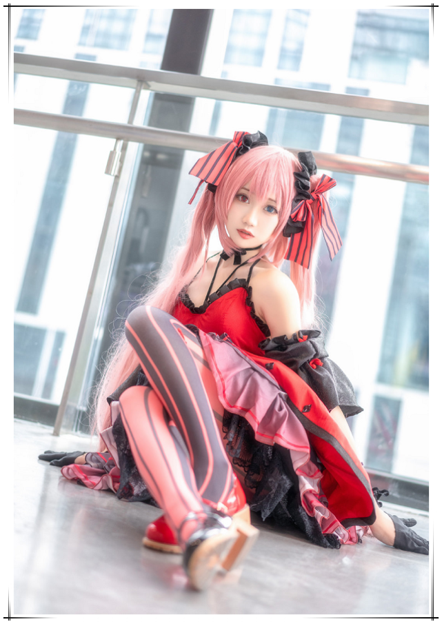 cos:机动战队——双马尾的斯洛卡伊,漫展室内返图