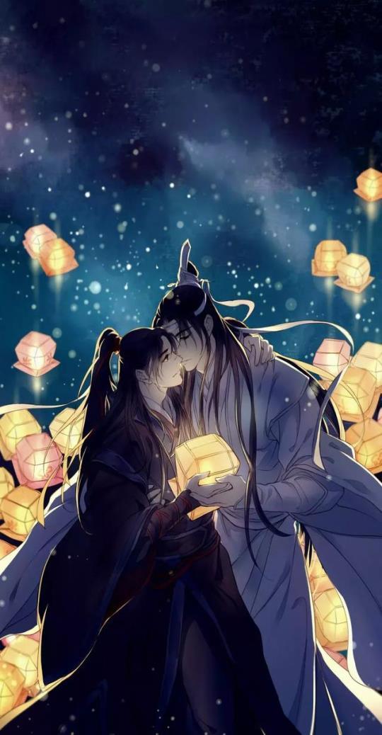 魔道祖师:唯美祖师图,忘羡我锁了!