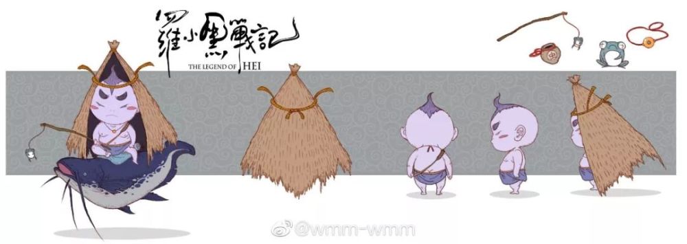 【绘画参考】电影罗小黑战记的 28 张设计手稿(角色