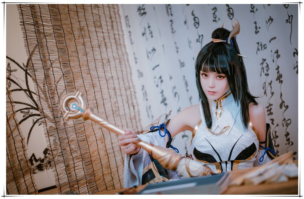 王者荣耀cosplay上官婉儿,一介女流,影响一代文风