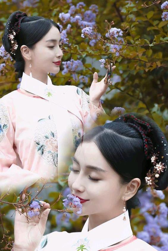 杨颖究竟有多美?看到她穿清宫装的那刻,网友:不拍宫廷