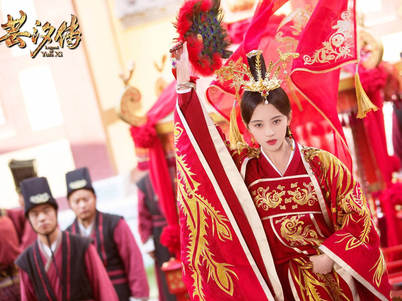 《芸汐传》里面主演的秦王妃韩芸汐,鞠婧祎的古装一直都是非常惊艳的