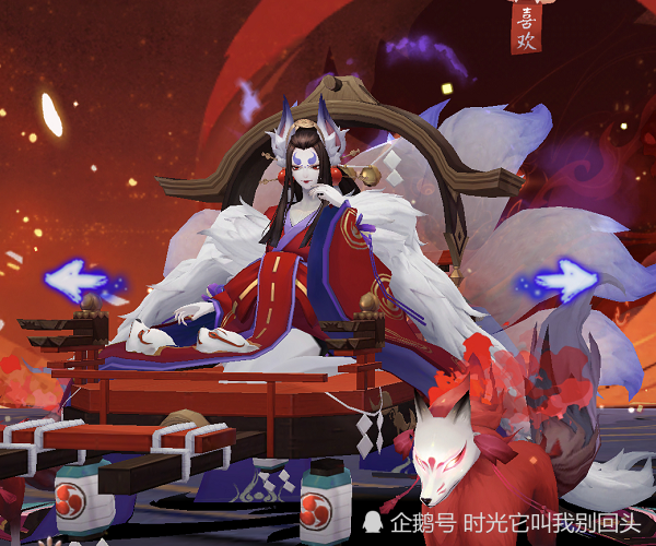 阴阳师sp玉藻前刚上线就出新皮肤镜头拉近不是阎魔吗