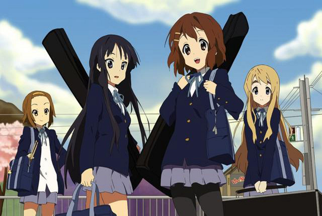 轻音少女:天然呆少女小唯开始了不一样的人生体验