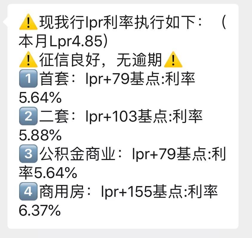 定了!重庆最新房贷利率出炉!