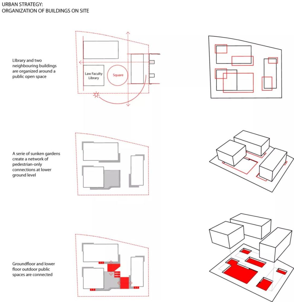 总平面建筑布局分析图  kokaistudios