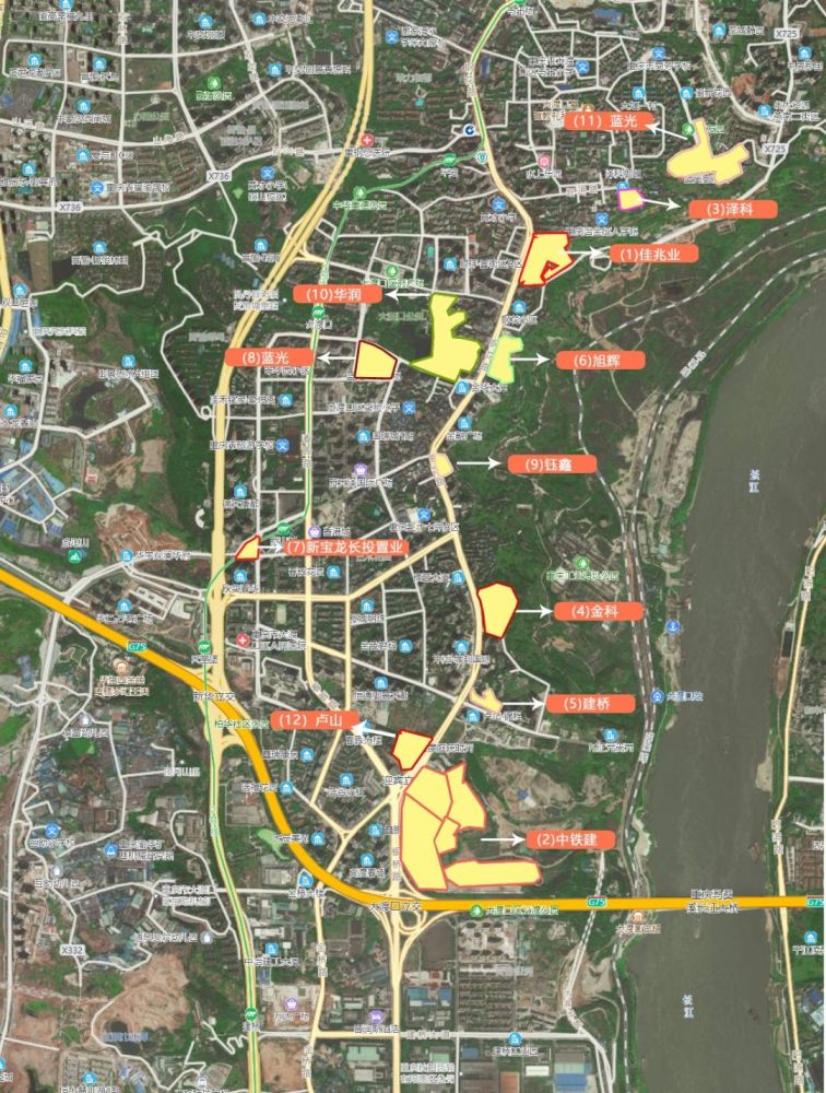 01 佳兆业 大渡口区大渡口组团c分区c42-3号宗地 拿地时间:2019-05