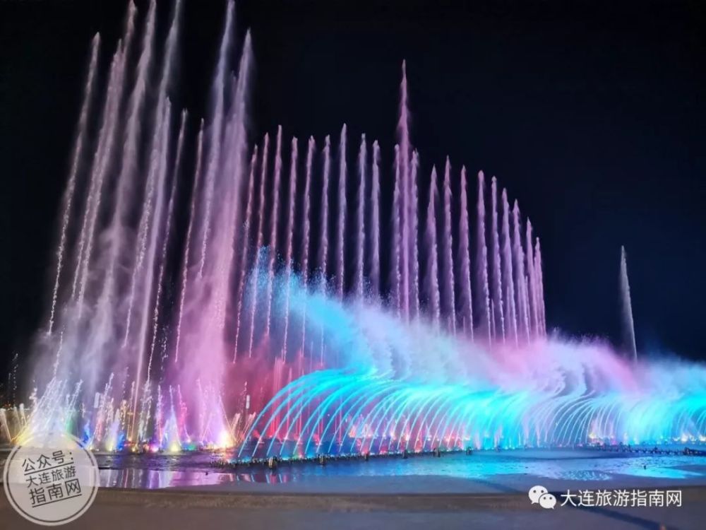 星海广场音乐喷泉,4月23日开始运行