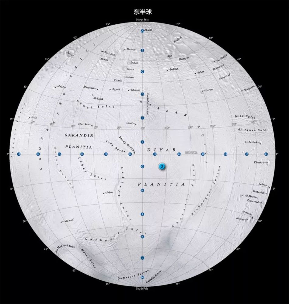 新视野号拍摄的冥王星表面 前所未见的天体地图,重新定义宇宙"地图集"