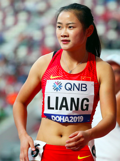 三女神进世锦赛100米决赛!梁小静自曝喜讯,葛曼棋纹身消失?