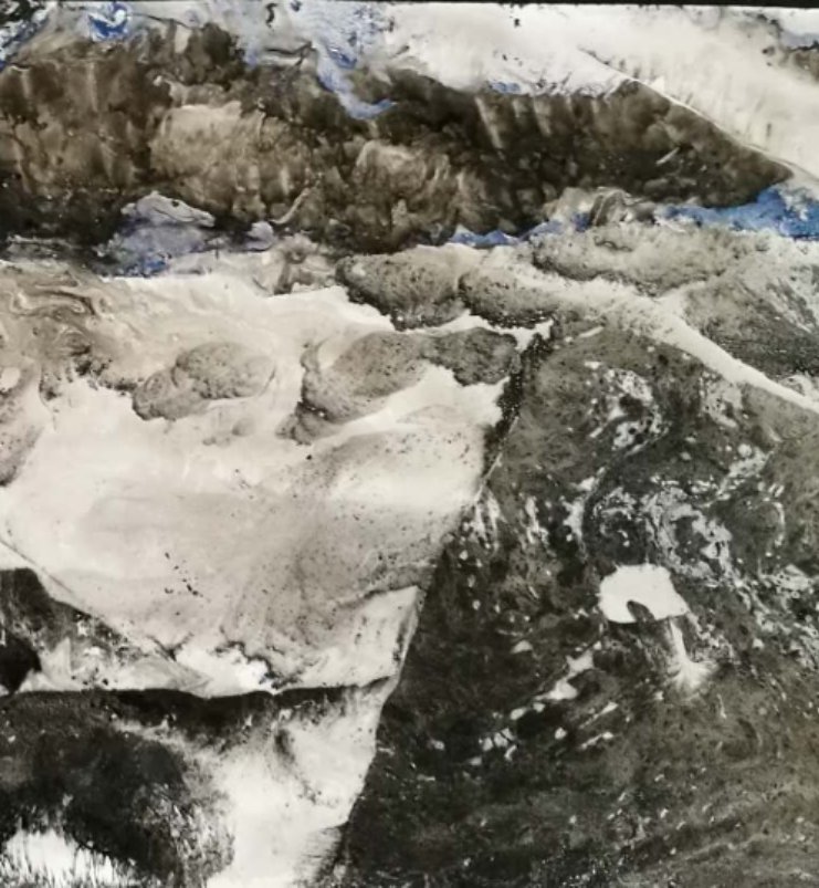 芦建国冰雪抽象艺术作品欣赏