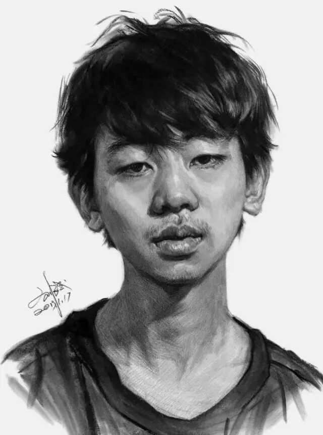 素描届的冷军,超写实素描顶尖高手,第一张就跪了!