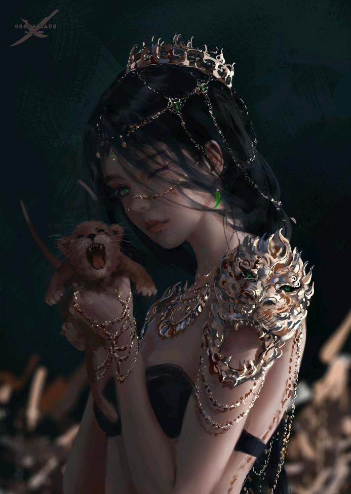 鬼刀高清美图风玲公主