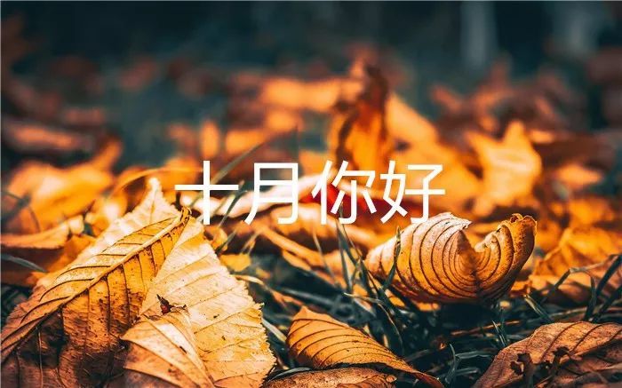 9月再见10月你好10月你好的句子