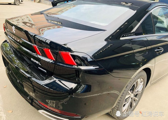 法系"真爱粉"喜提标致508l,黑色超帅气,原来有这么多