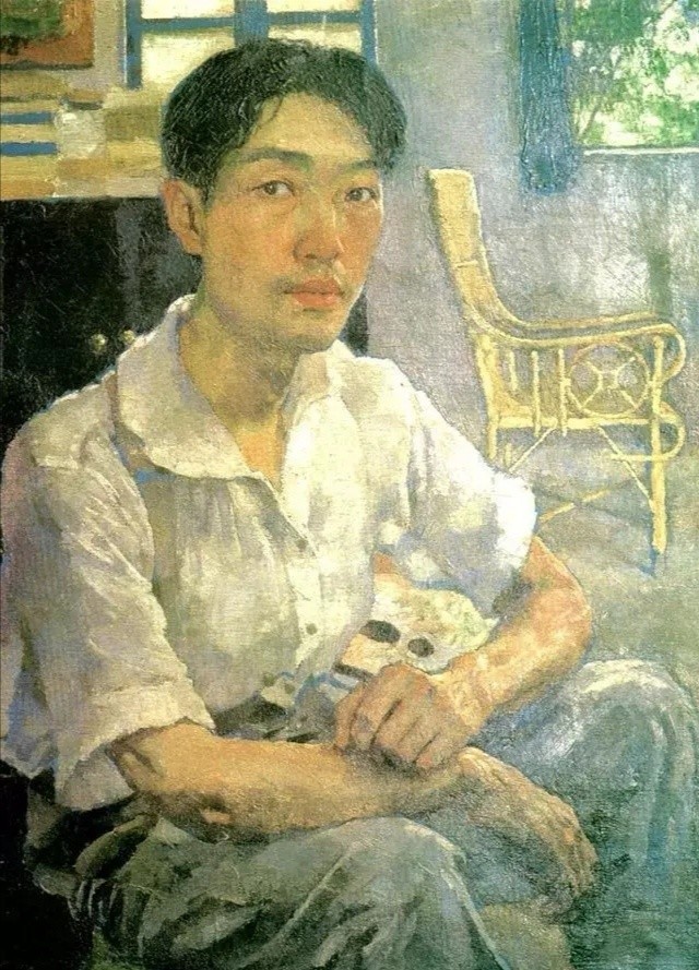 绘画-徐悲鸿,人物油画