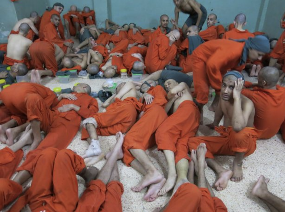 叙利亚地狱般的监狱,关押着数百名英国圣战分子