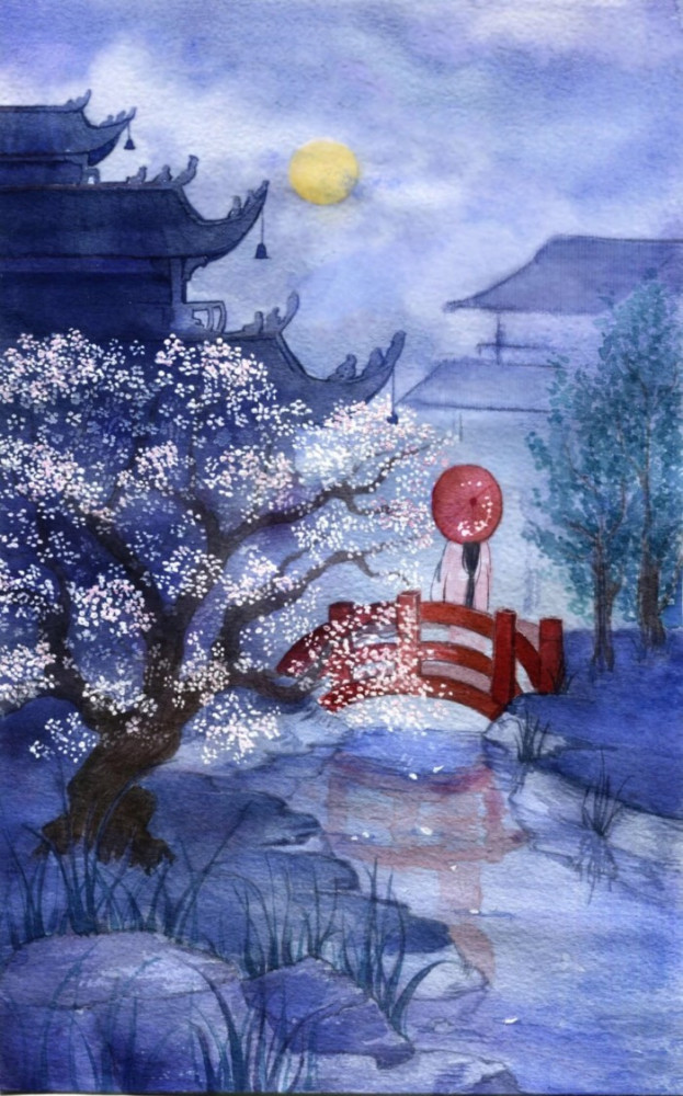 限量版·唯美·古风壁纸:君子如兰茶未满,旧识思追酒已温