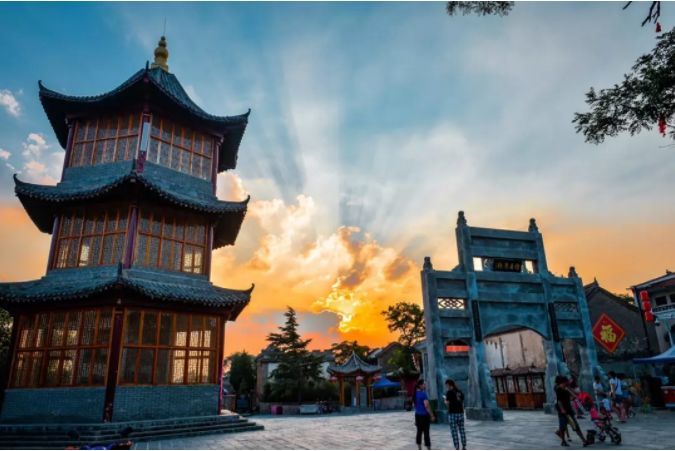 北临黄河,近山傍水,蓊蔚肃穆汉光武帝陵历