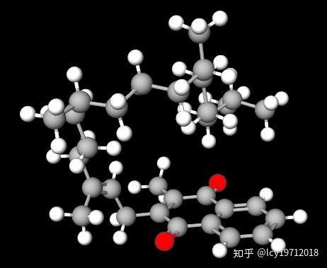 维生素k1结构模型