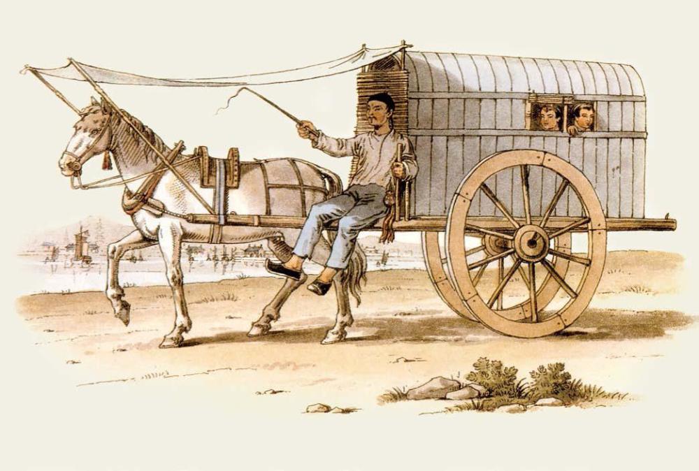 中国古代马车