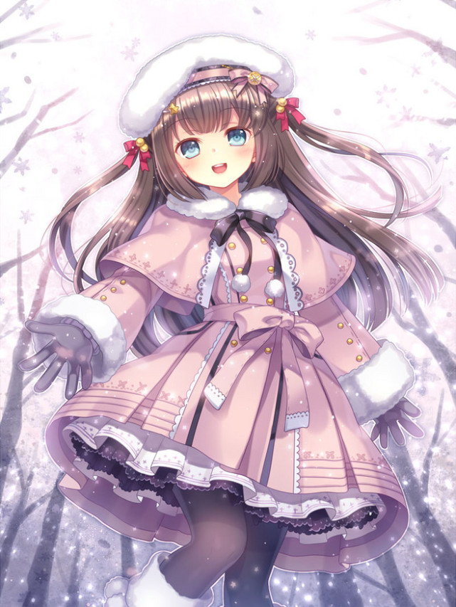 动漫图片,双马尾女孩