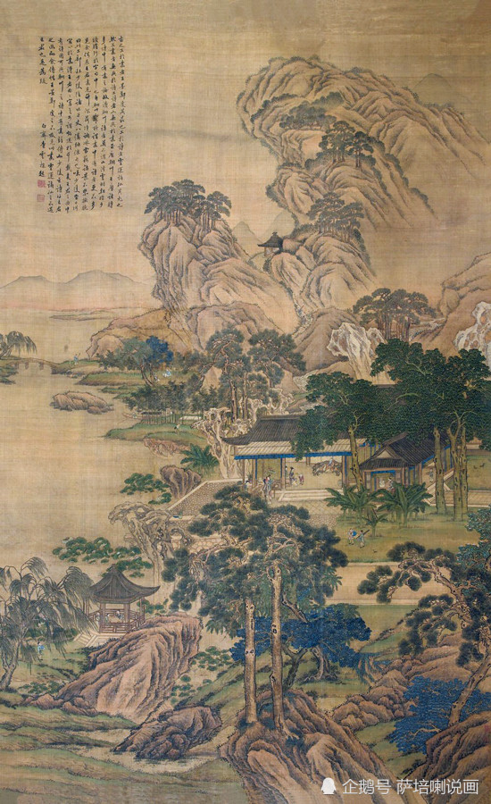 明四家在明代中期横扫画坛,后辈很多画家在他们的作品里寻找方向.