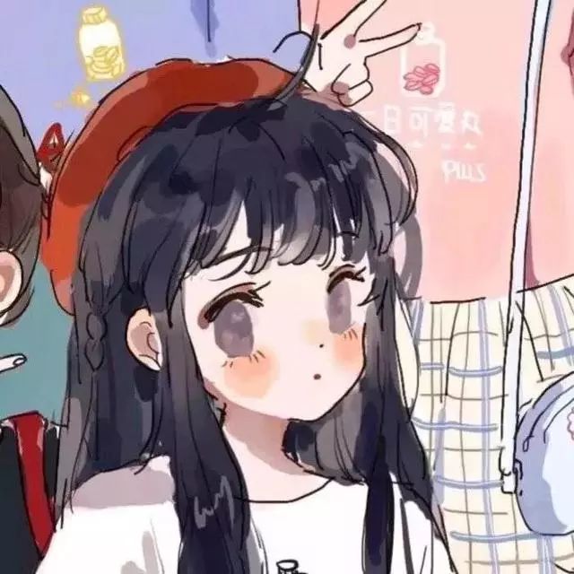 「卡通闺头」女生头像集,姐妹头像,闺蜜头像,喜欢收藏