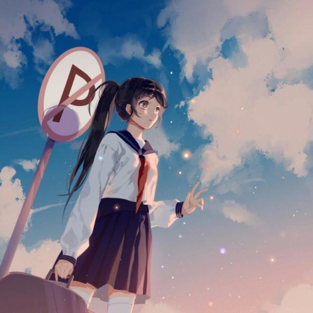 二次元学生妹