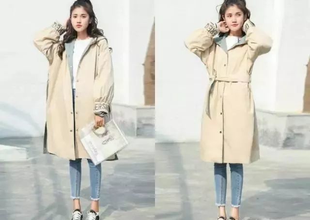 短款风衣穿搭_短风衣穿搭图片