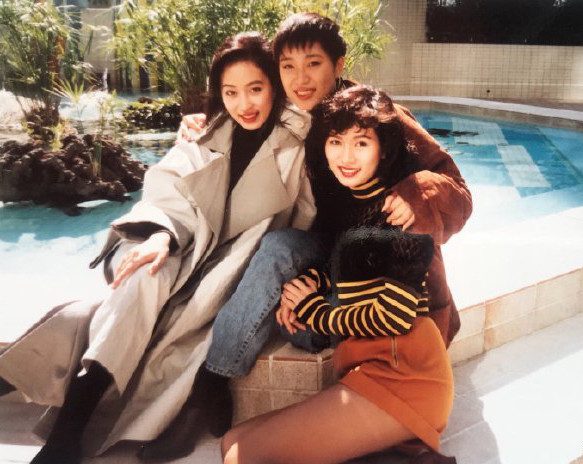 晒29年前旧照 陈法蓉怀念故友罗慧娟