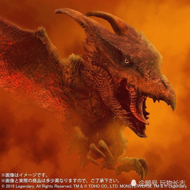 一眼看上去萌萌哒,没想到却是能飞行的怪兽,《哥斯拉:怪兽之王》q版