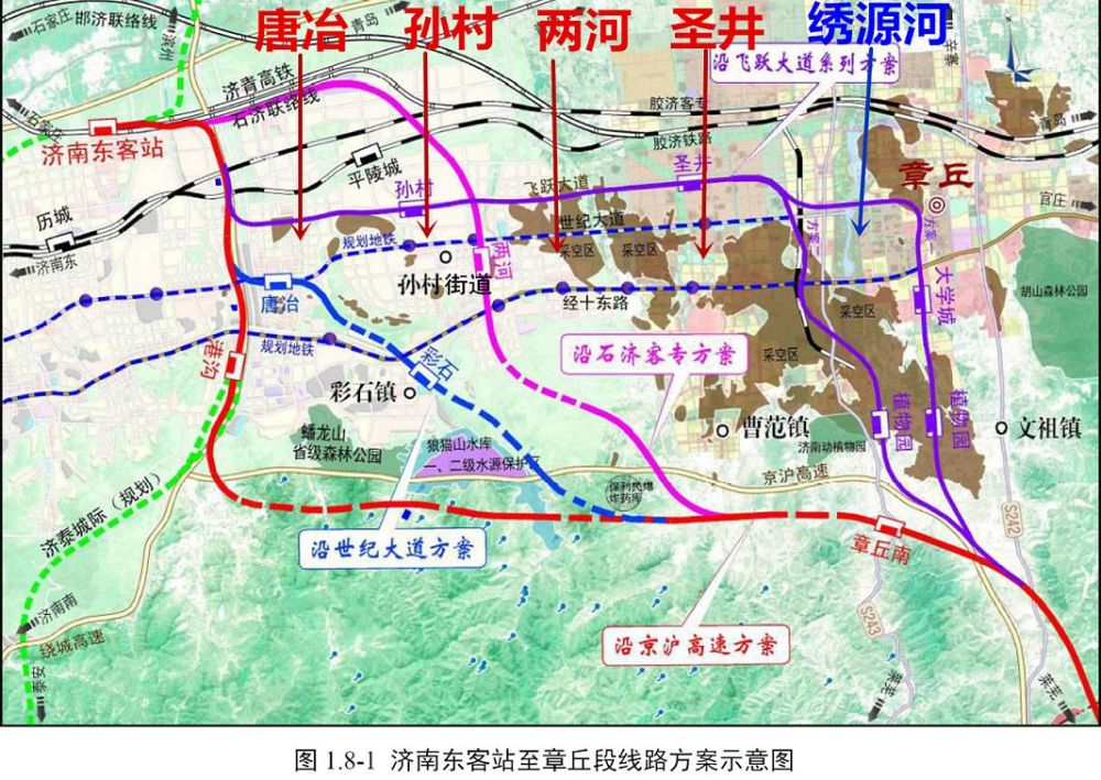 济南东部采空区都在哪儿?一张图看懂!