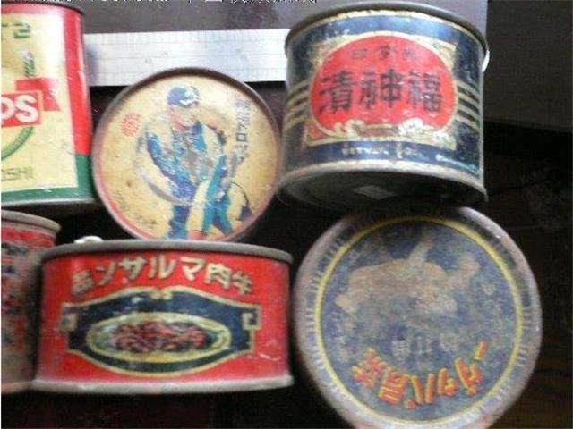 二战日本军用罐头，距今70多年，依旧可以食用