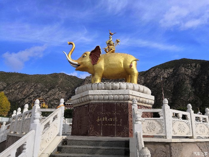 瑞虎7千里走甘南青海之甘肃天祝县天堂寺