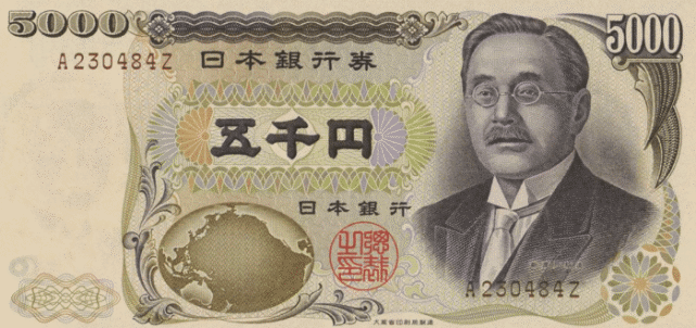 1000日元的野口英世对于一个民族而言,他们通常会将自己最崇敬的人印