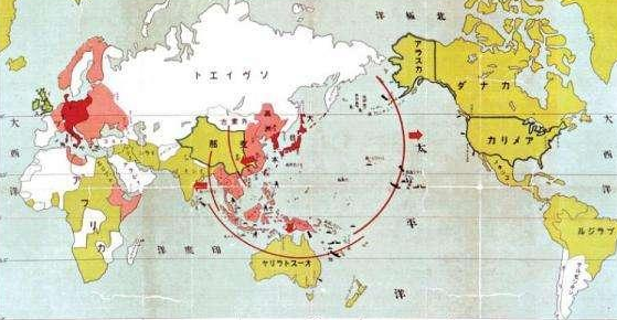 知道大家有没有注意到日本经常说的一句话,那就是"构造大东亚共荣圈"