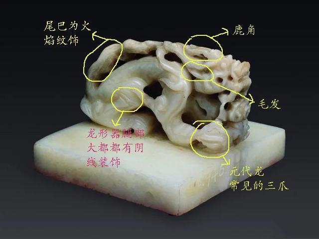 古玉:元代玉龙的工痕特征